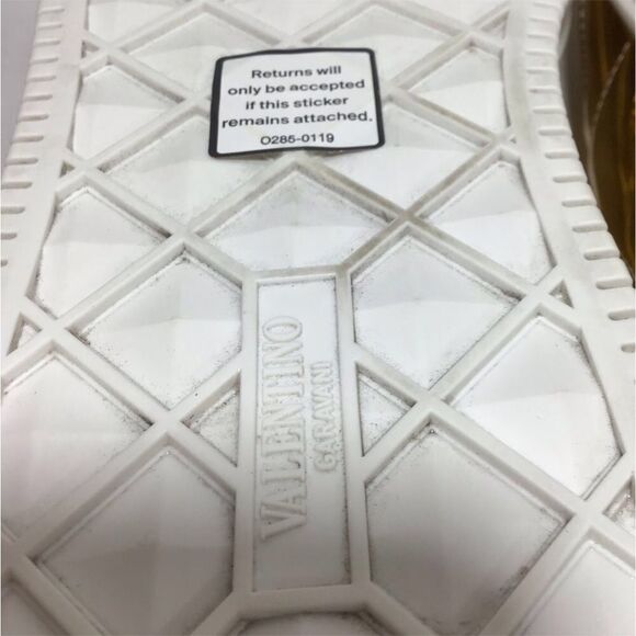 Valentino Garavani One Stud Low-Top Lace Up Sneakers Size 40/10 - Picture 8 of 16